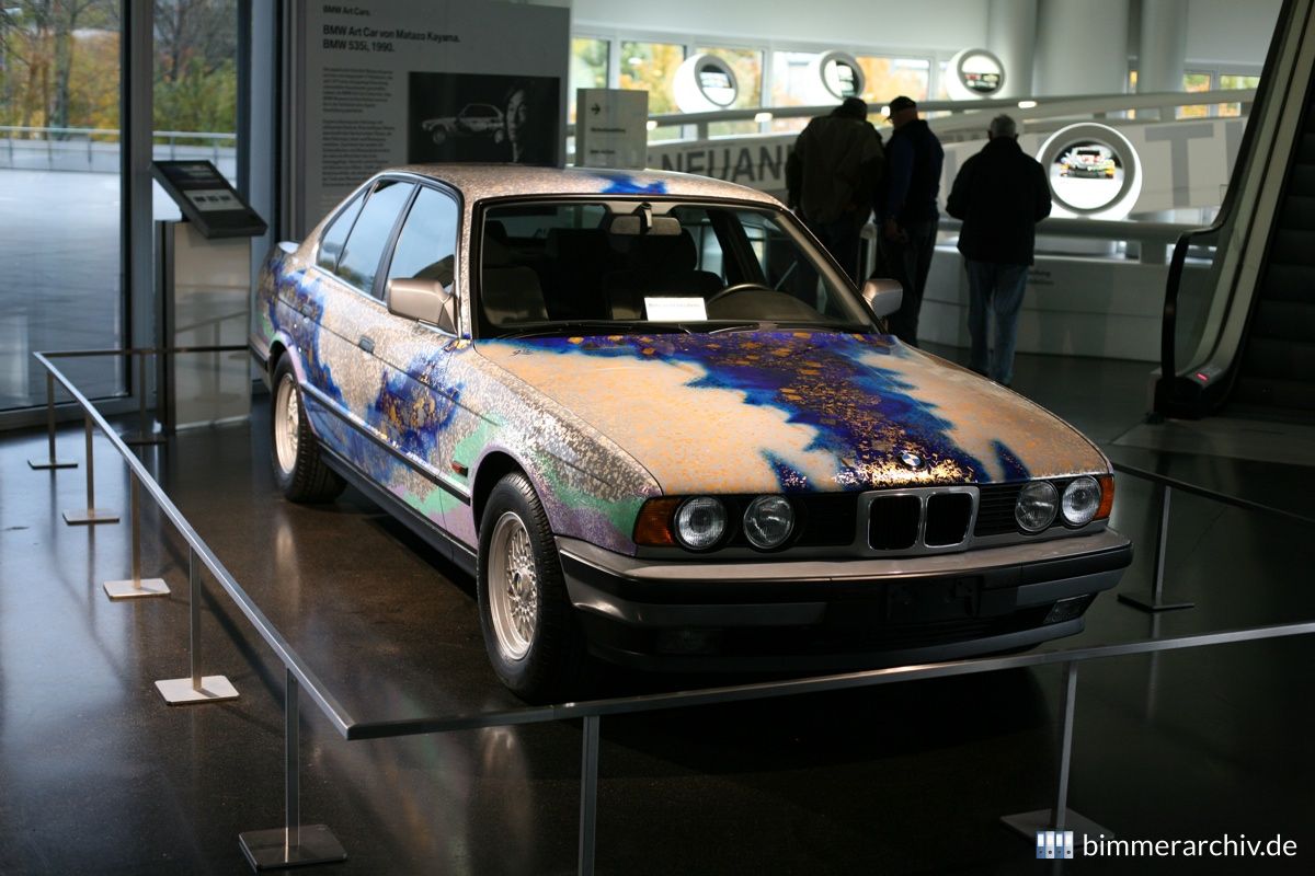 BMW 535i - Matazo Kayama, Art Car, 1990