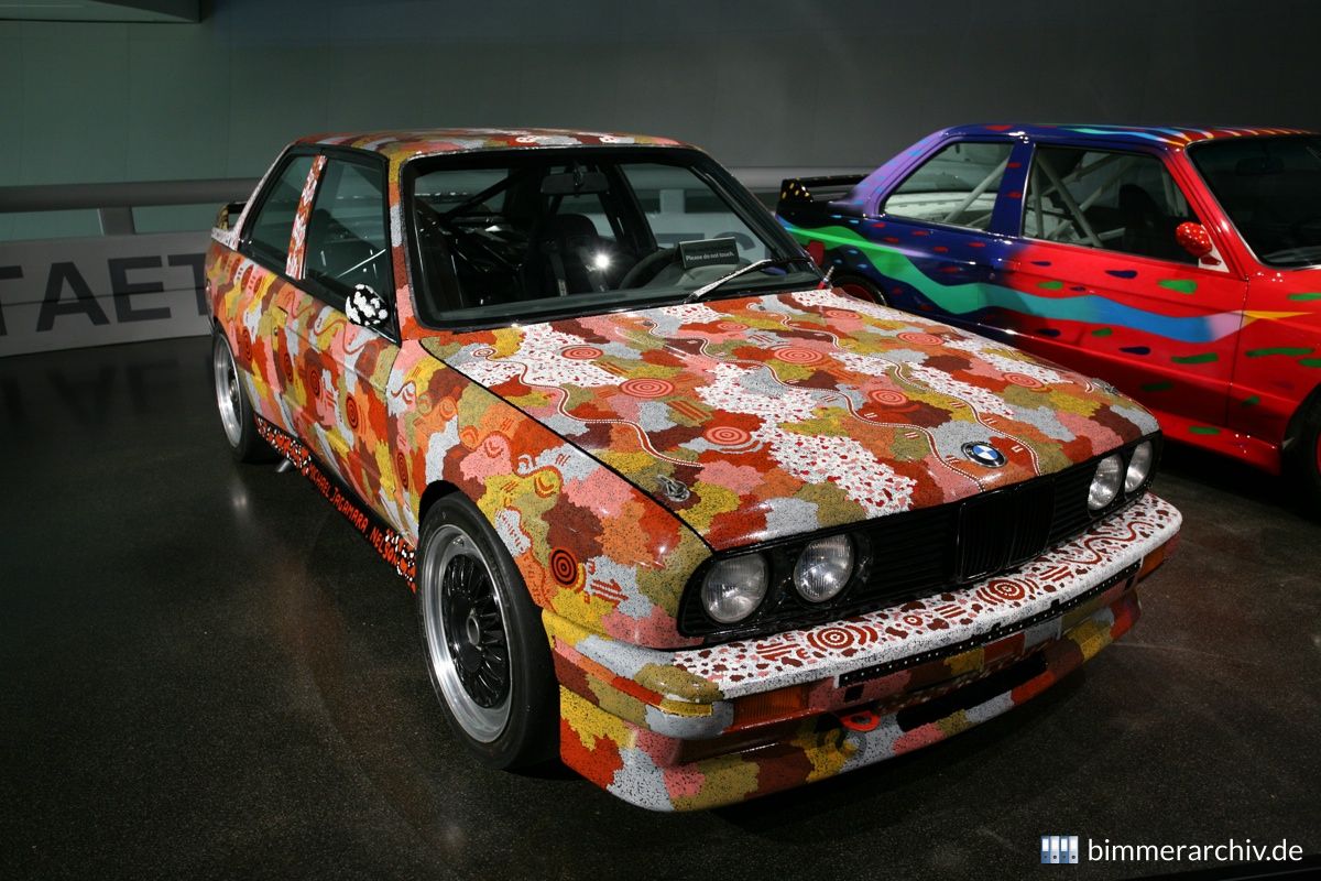 BMW M3 Gruppe A Rennversion - Michael Jagamara Nelson, Art Car, 1989