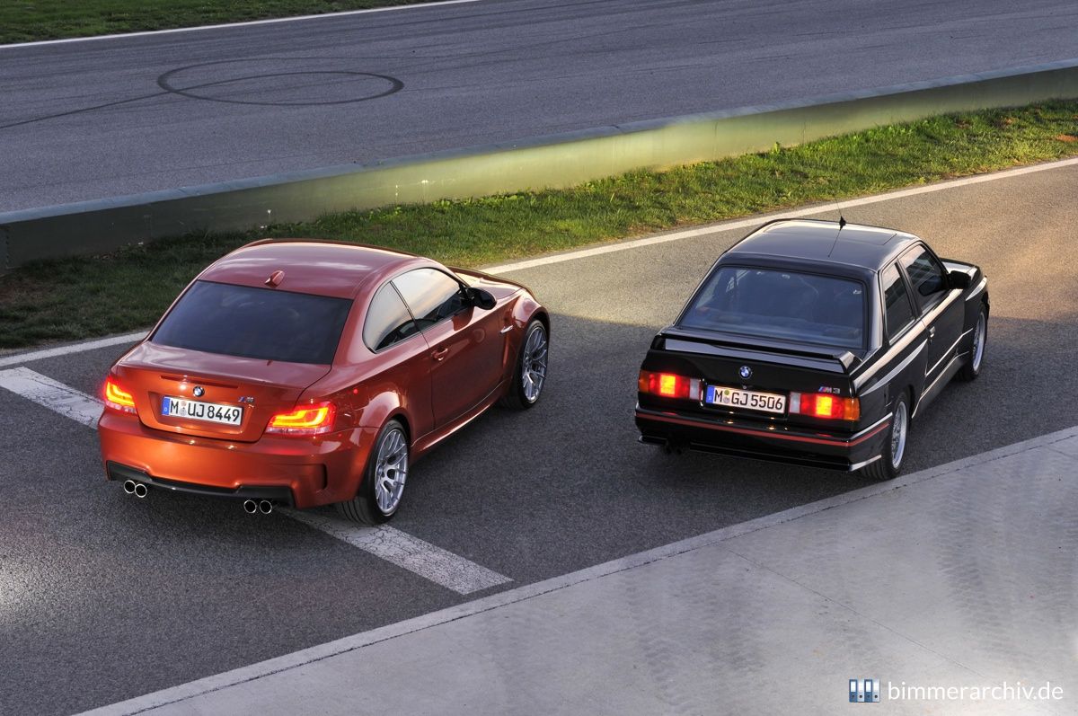 BMW 1er M Coupé und BMW M3 Sport Evolution