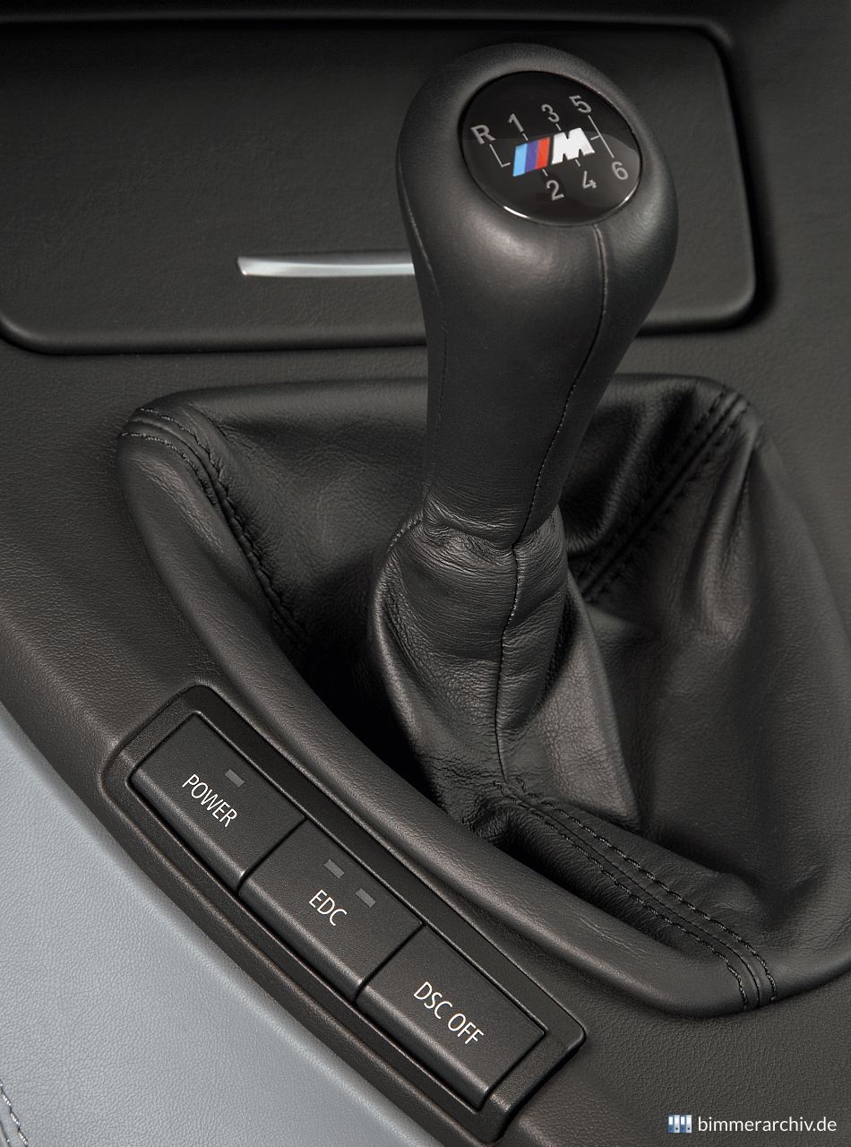 BMW M3 Coupé - Gangschalthebel